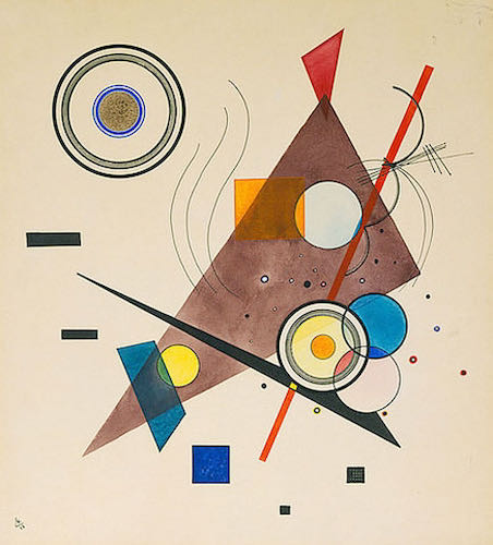 Обои composition kandinsky